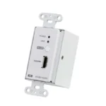 Transmisor HDMI | 4K a 40 metros | HDBaseT-Lite con placa de pared estadounidense/PoH - Image 2