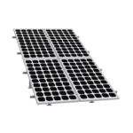 Montaje para Panel Solar 2X2, Riel 5 de 2700mm para Módulos con Espesor de 30-35mm, Vel. de Viento Máx. 136km/h