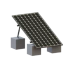 Montaje para Panel Solar, Riel "8" de 1400mm para Módulos con Espesor de 35mm, Velocidad de Viento Máx. 136km/h (20° a 45°)