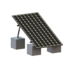 Montaje para Panel Solar, Riel "8" de 1400mm para Módulos con Espesor de 35mm, Velocidad de Viento Máx. 136km/h (20° a 45°) - Image 2