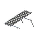 Montaje para 2 Paneles Solares, Riel "8" de 2700mm para Módulos con Espesor de 30-35mm, Velocidad de Viento Máx. 136km/h - Image 4
