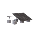 Montaje para 3 Panel Solar, Riel "8" de 4050mm para Módulos con Espesor de 35mm, Velocidad de Viento Máx. 136km/h (20° a 45°) - Image 3
