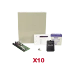 Kit de 10 Paneles de Alarma VISTA48 con Batería y Transformador - Image 2
