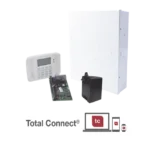 Sistema de alarma VISTA48/6162RF con Gabinete, Transformador y teclado Alfanumérico con receptor RF