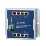 Switch Industrial No Administrable, Múltiple Montaje (Pared, Riel DIN y Magnético), 8 Puertos Gigabit con 4 puertos PoE 802.3at, Hasta 120 W. - Image 2