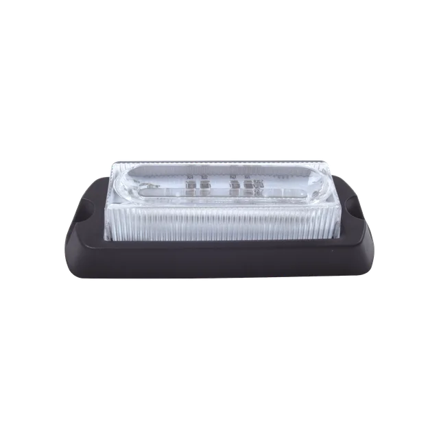 X13R-h Luz Auxiliar Ultra Brillante X13 de 4 LEDs, color Rojo, con mica transparente. - Image 1