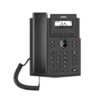 Teléfono IP empresarial para 2 lineas SIP con pantalla LCD, Códec Opus, conferencia de 3 vías, PoE. - Image 2