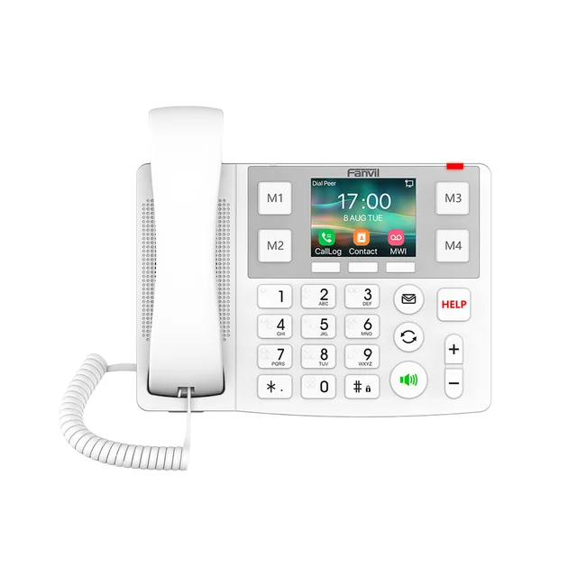 X305-h Teléfono IP Wi-Fi Botones Braille Grandes diseñado para hospitales, Asilos, Bluetooth Integrado - Image 1