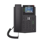 Teléfono IP Empresarial con Estándares Europeos, 6 lineas SIP con pantalla LCD a color, puertos Gigabit, IPv6, Opus y conferencia de 3 vías, PoE/DC - Image 2