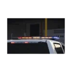 Barra de luces de 47" rojo/azul, 88 LED, con control de tráfico en color ámbar, ideal para equipar unidades de seguridad publica - Image 7