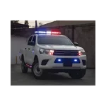 Barra de luces de 47" rojo/azul, 88 LED, con control de tráfico en color ámbar, ideal para equipar unidades de seguridad publica - Image 8