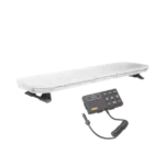 Barra de luces de 47" rojo/azul, 88 LED, con control de tráfico en color ámbar, ideal para equipar unidades de seguridad publica