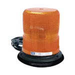 Baliza LED color ámbar con montaje magnético de succión DE 7" de altura