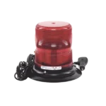 Baliza LED color rojo con montaje magnético de succión de 7" de altura - Image 2