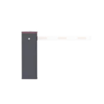 Barrera Vehicular Izquierda / Soporta Brazo ARTICULADO de Hasta 4 Metros / Final de Carrera Ajustable Por Programación / Tiempo de Apertura de 3 Segundos / Con Corona Led Semaforizada