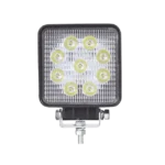 Luz de trabajo de 9 LED , 2300 Lúmenes, 27 Watts, 10-30 Vcc, IP67