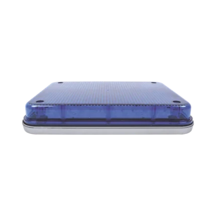 Luz de advertencia de 9x7", Color Azul, Ideal para Ambulancias