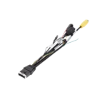 Cable adaptador / posibilita la inclusión de un canal IP, incorpora salida de video conector tipo aviación 4 pines y datos RS485 / compatible con modelo XMR406NAHD - Image 2