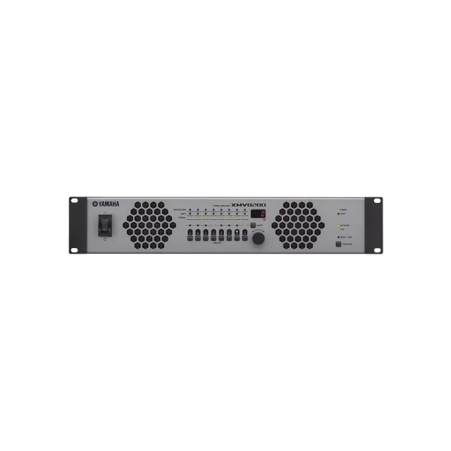 XMV8280-h Amplificador de Audio Multicanal con Conexión Análoga / YDIF | 8 Canales, 280W | 8 OHMS | 70/100V - Image 1