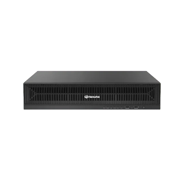 XRN-6420B2-25080 NVR de 64 canales / 8K / Hasta 8 Discos Duros / H.265 & Wisestream / Wisenet P2P - Image 1