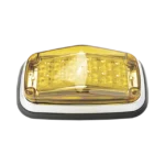 Luz de advertencia 8 X 4", Color Ámbar, IP67, SAE,  Ideal para Ambulancias - Image 2