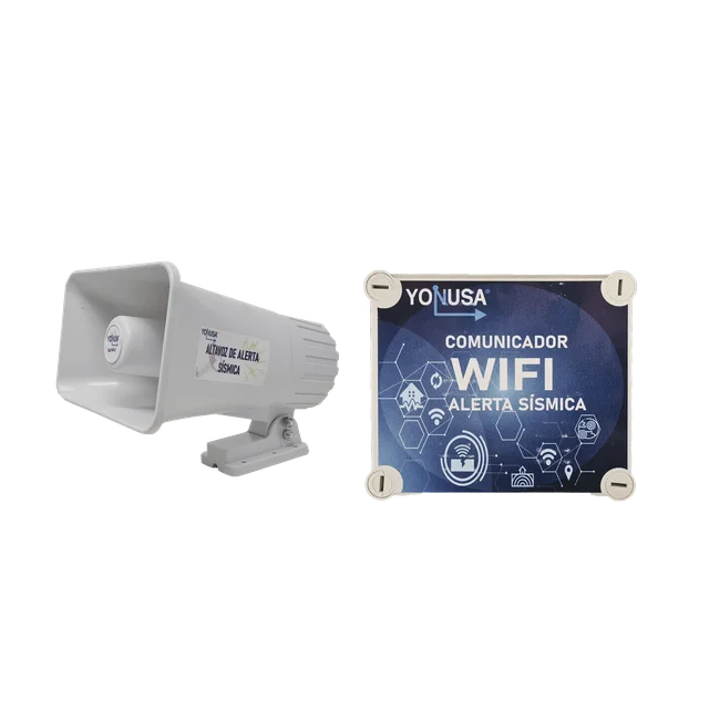 YKITSISMICOWIFI-h KIT de Alertamiento SISMICO con Audio Oficial SASMEX por WIFI - Image 1