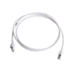 Patch Cord Z-MAX Cat6A S/FTP, CM/LS0H, 5ft, Color Blanco, Versión Bulk (Sin Empaque Individual) - Image 2