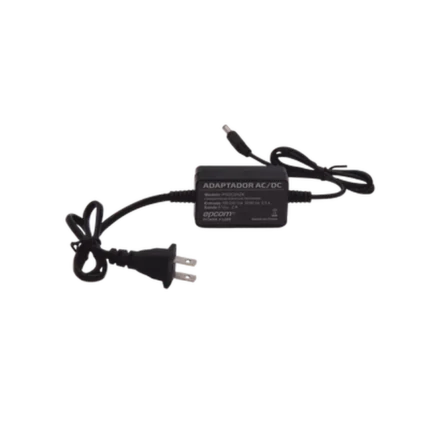 Adaptador 5 Vcc / 2A / UL / Voltaje de Entrada de 100-240 Vca / Para uso, solo en lectores biométricos de 5 Vcc de la marca ZK