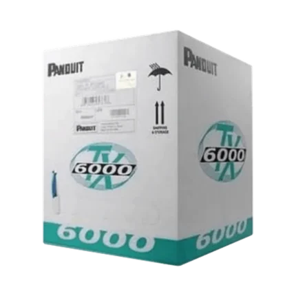 Bobina de Cable UTP 305 m. de Cobre, TX6000™ PanNet, Reelex, Amarillo, Categoría 6 Mejorado (23 AWG), PVC (CM), de 4 pares