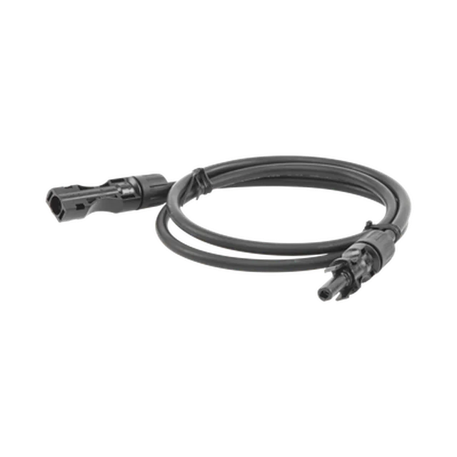 CBLMC41MBLK-97421 Cable Fotovoltaico 1 m, Negro, Calibre 10 AWG con Terminales MC4 en Ambos Extremos - Image 1