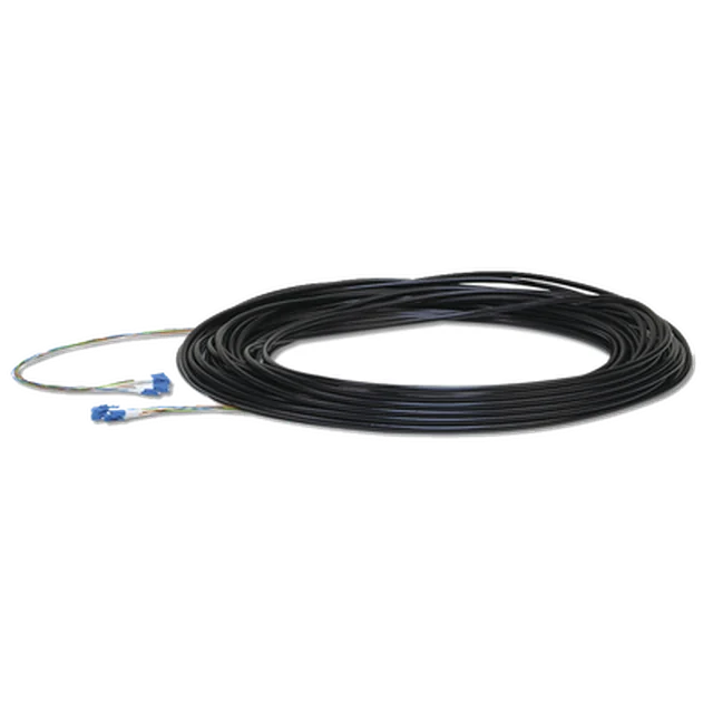 FC-SM-200-90809 Fibercable de 18.29 Metros (60 Pies) Monomodo (SM) con Conectores LC, Ideal para Equipos Edgerouter, Edgeswitch y Edgepoint. - Image 1