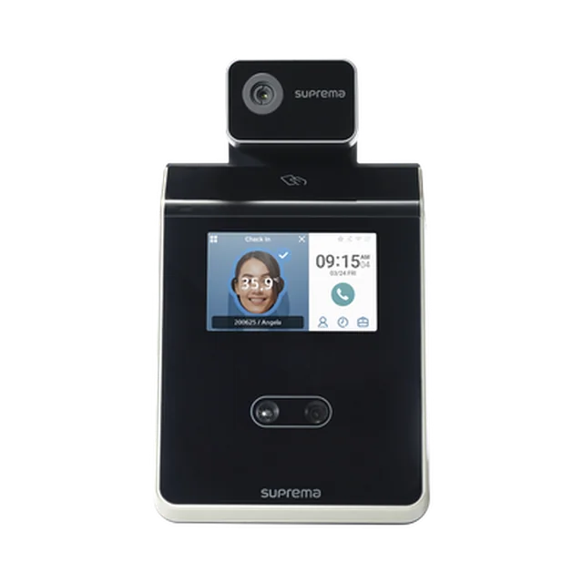 FS2AWBTCM10LA-96455 FaceStation 2 Lector Facial/ Notificación por Temperatura Alta / Bluetooth MultiClass SE Dual RFID (125KHZ EM HID PROX 13.56MHZ Mifare DesFire / EV1 FELICA ICLASS S) Compatible con BioStar2 - Image 1