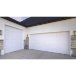 Puerta de Garage de alta calidad, Color blanco 9X7 pies,  AISLADA, Estilo Americana , CUADRO CORTO. - Image 2