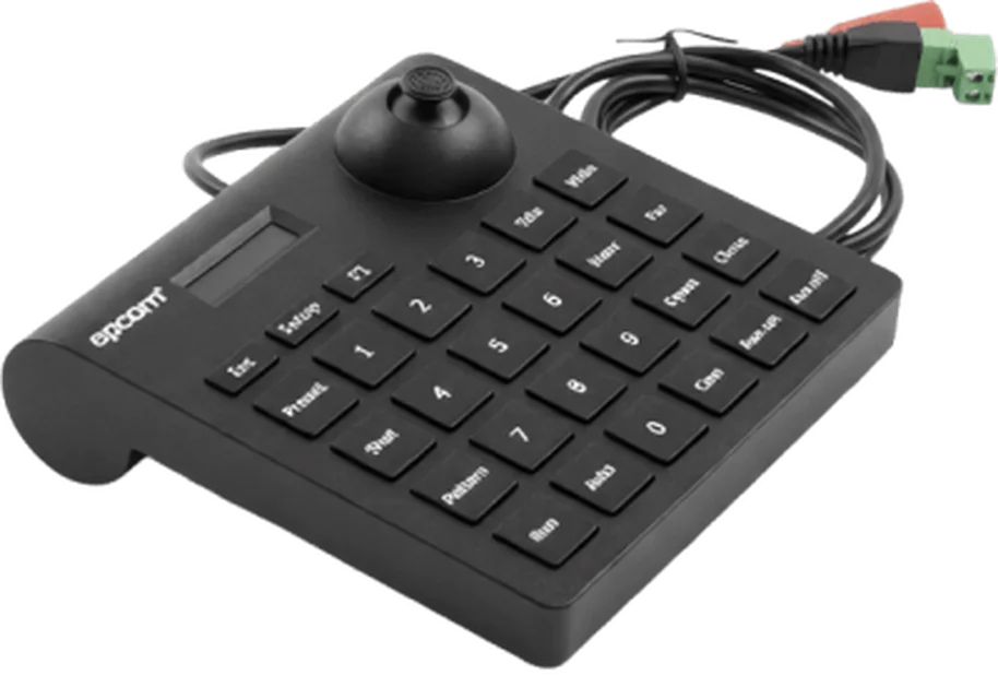 M-360K-103592 Mini Teclado controlador PTZ con pantalla LCD y joystick altamente resistente - Image 1